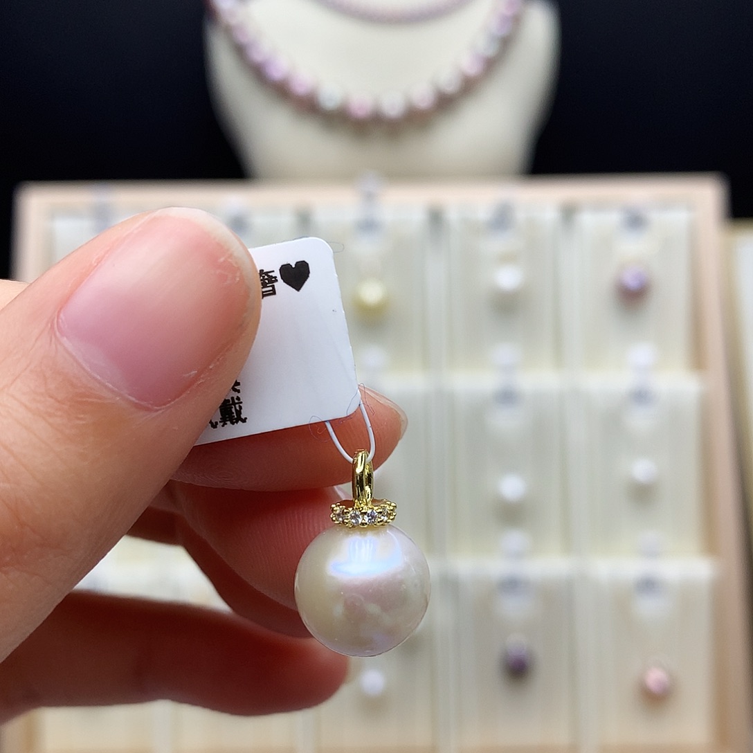 颈饰淡水珍珠合金