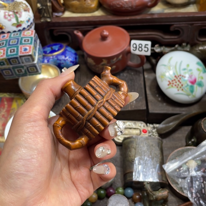 小***姑端景台紫檀木类木