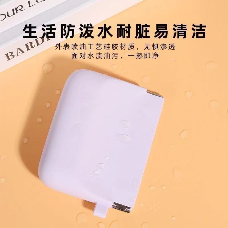 硅胶耳机包零钱包颜色随利