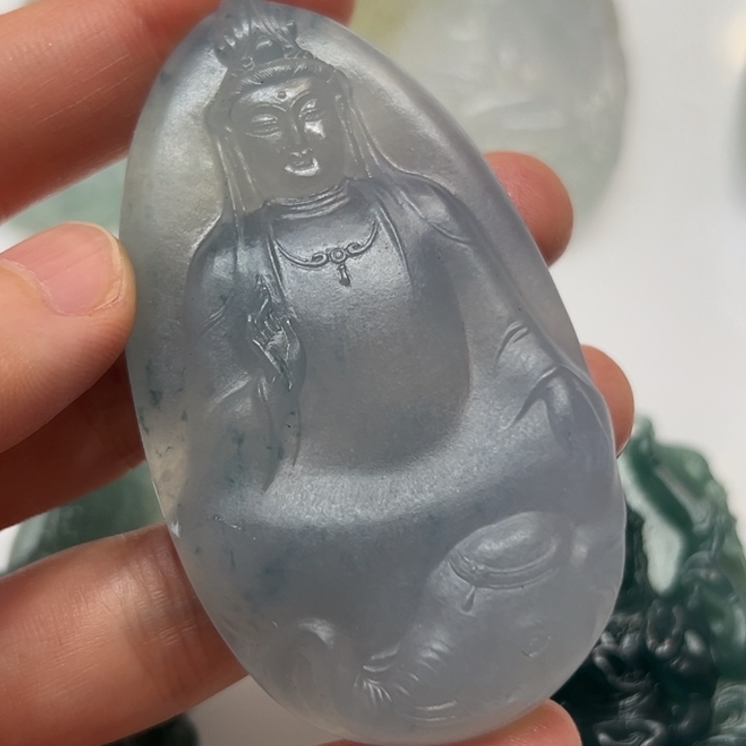 未镶嵌定制翡翠挂件