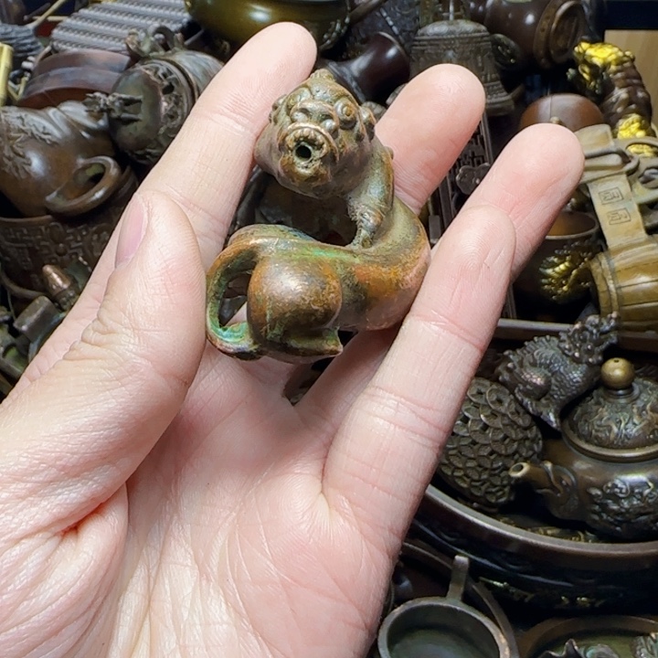 铜器把玩摆件链接