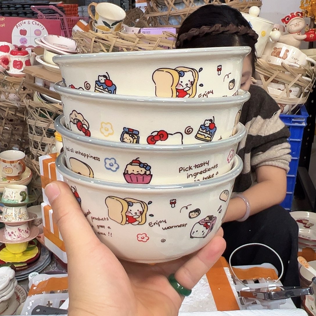 潮州陶瓷工厂微瑕6寸