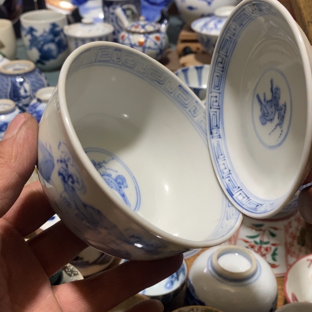 瓷片舶来瓷器满28包邮当日凑单