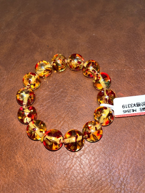 ML0545波罗海花珀手串（无礼盒）