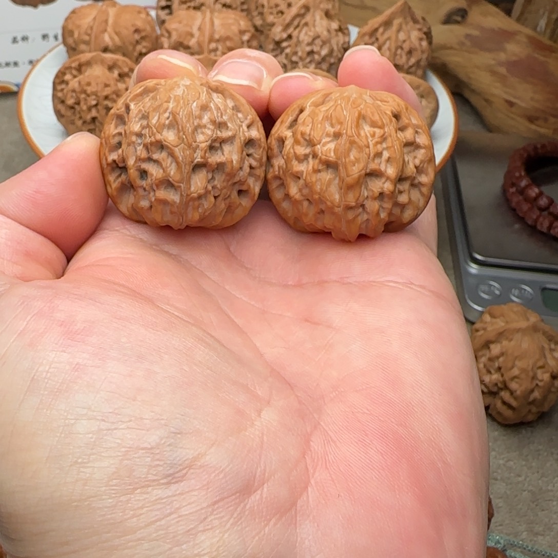 文玩核桃吊坠37尺寸全品正磨