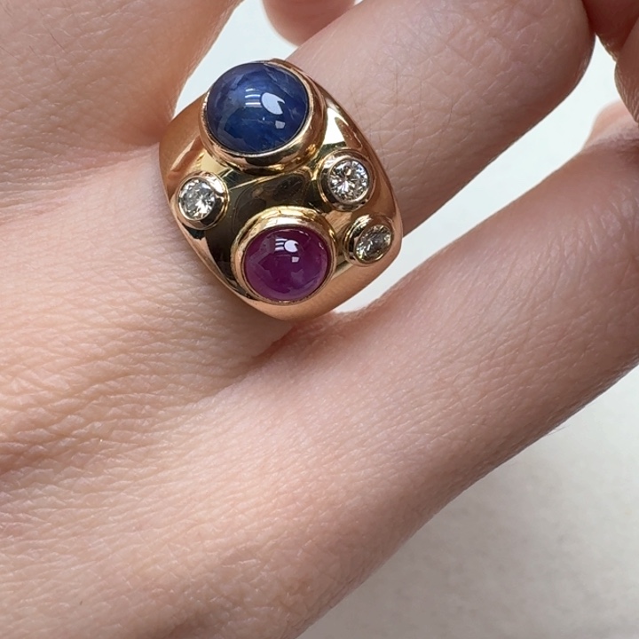 蓝宝石戒指未镶嵌