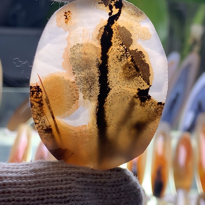 未镶嵌玛瑙/玉髓珠宝半成品123