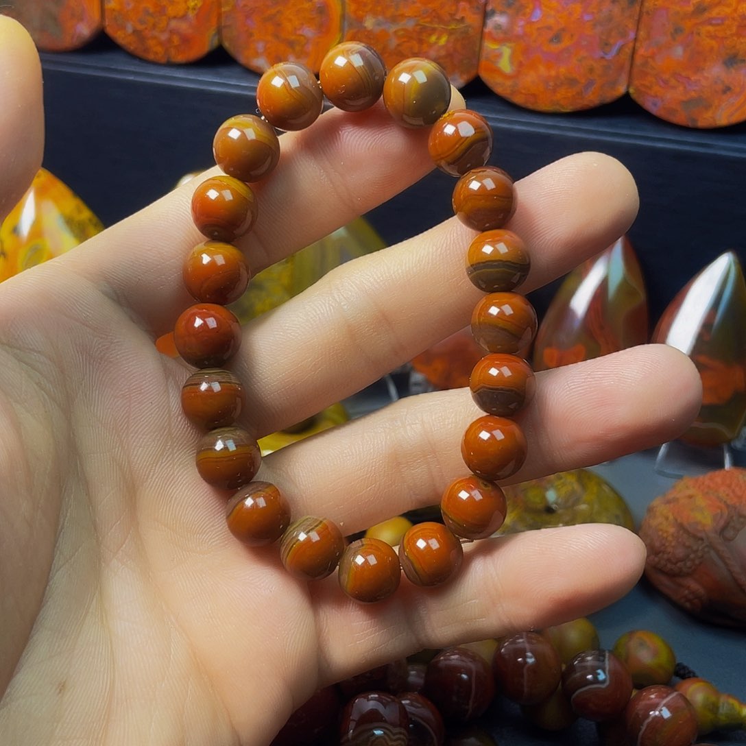 玛瑙/玉髓手链合金