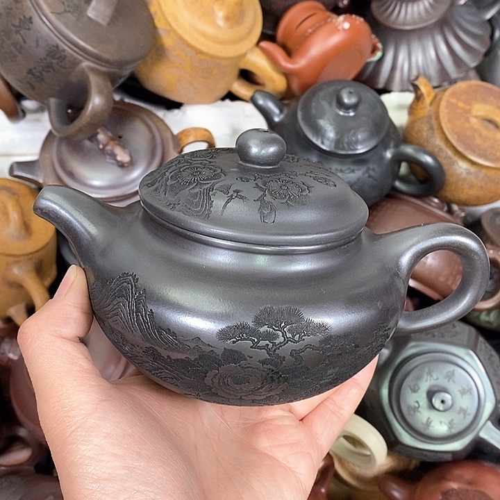 茶壶紫砂微瑕微瑕