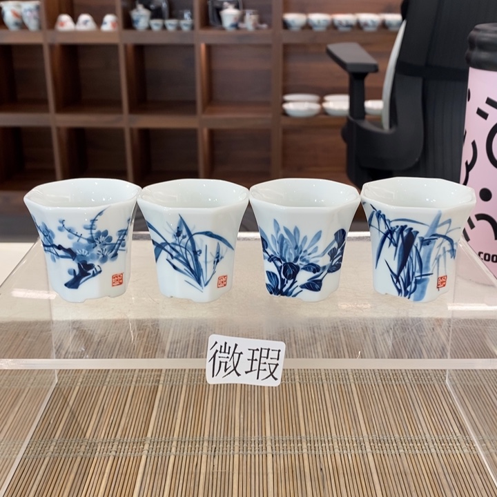 釉下老陶泥手工绘制