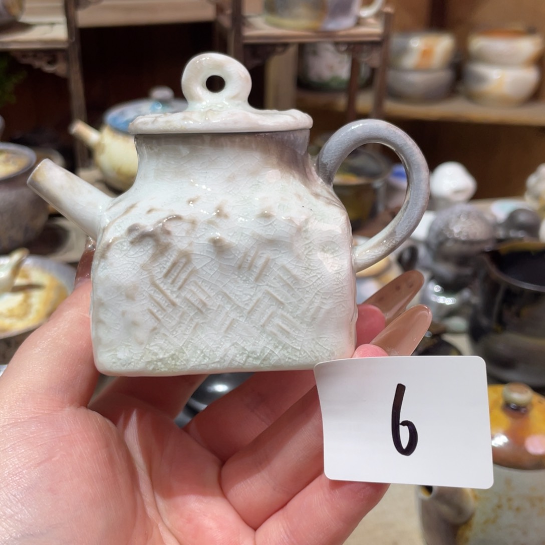 高白精品小方壶120c