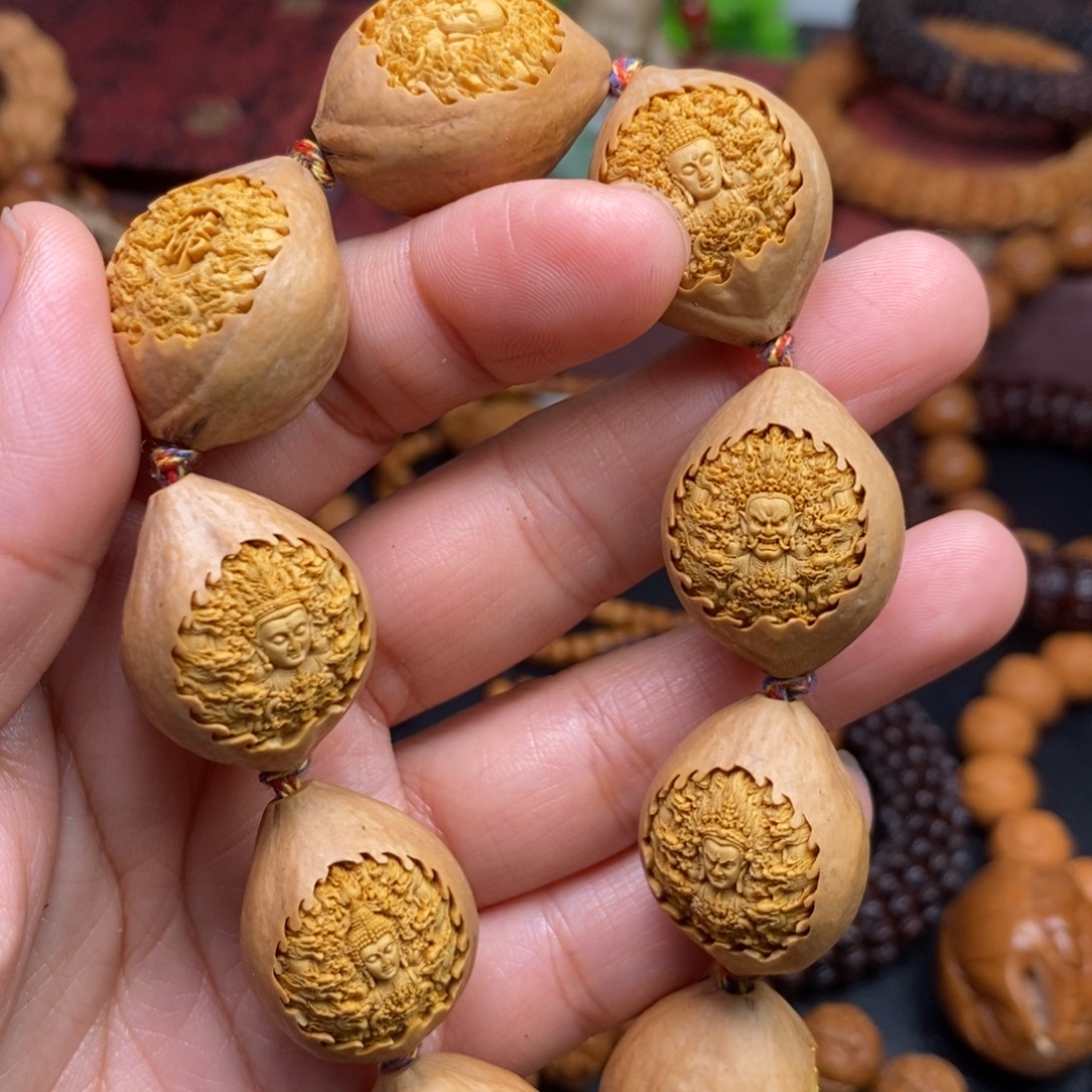 猴头核桃吊坠橄榄猴头