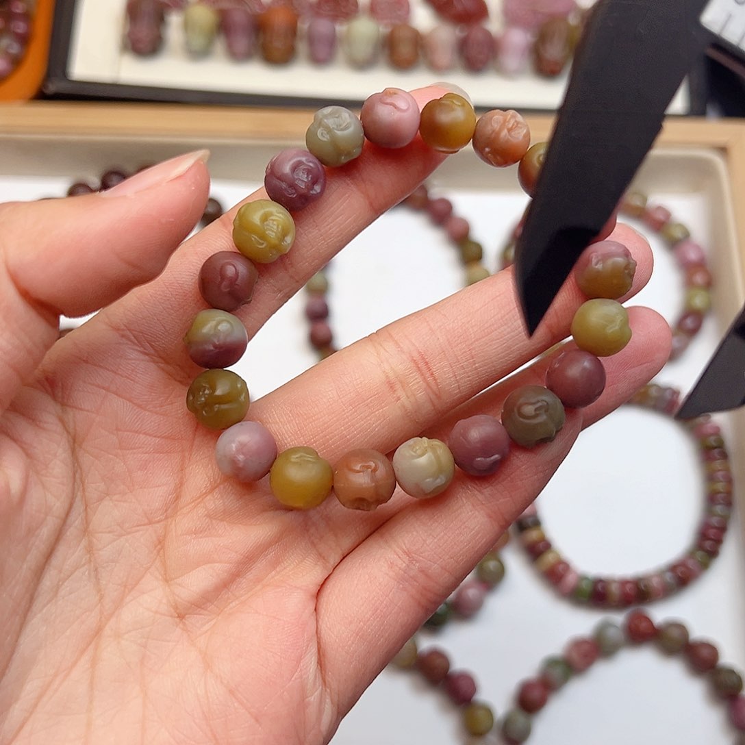 玛瑙/玉髓手链未镶嵌