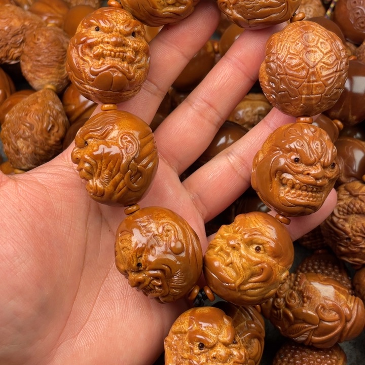 橄榄核手串恒*橄榄核手持