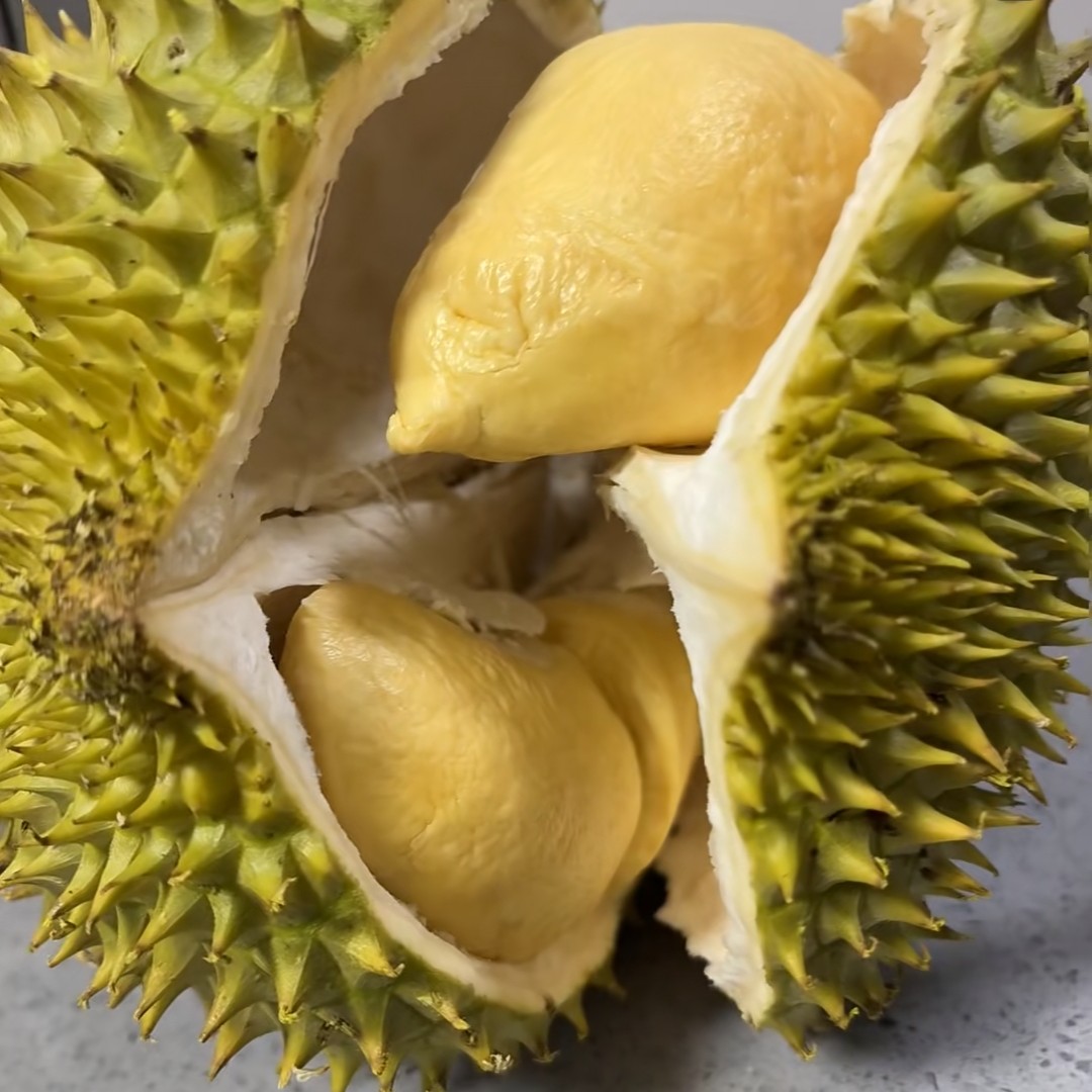 肉糯核小香甜新鲜泰国干尧金枕榴莲一个 今日福利价格g干尧泰国