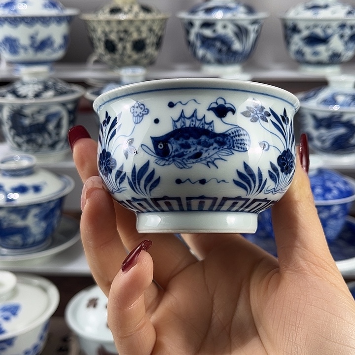 景德镇陶瓷手工手绘