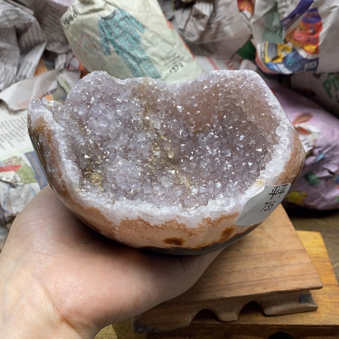 紫晶乌拉圭未镶嵌