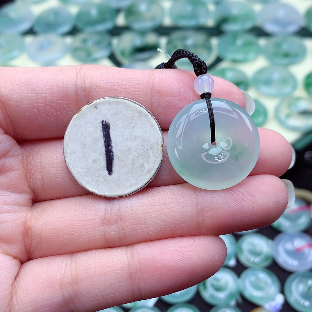 翡翠颈饰未镶嵌尺寸23-6.0