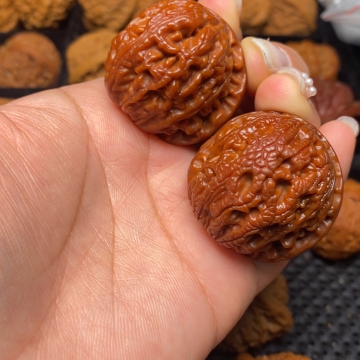 知*秦岭野生文玩核桃9