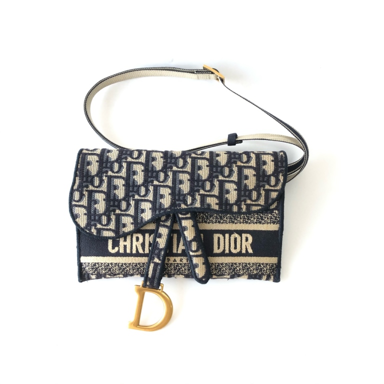 95新 DIOR/迪奥 安洁利知之 Dior马鞍woc腰包单肩包  501079