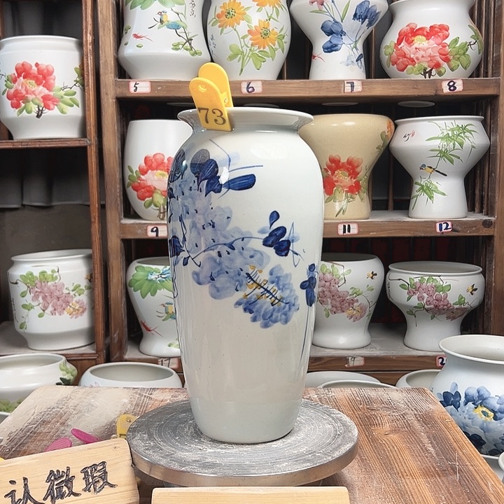 摆件73 新款陶瓷大微瑕