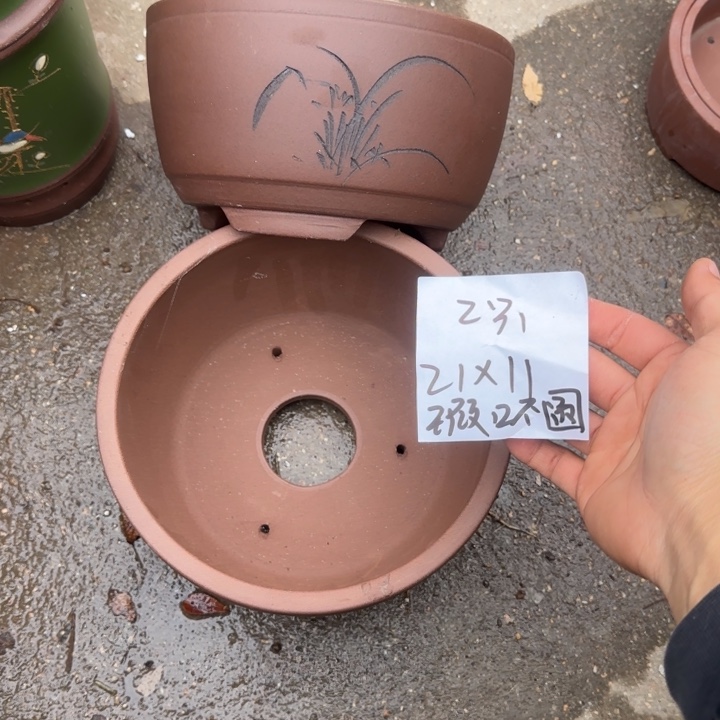 紫砂花盆特价商品