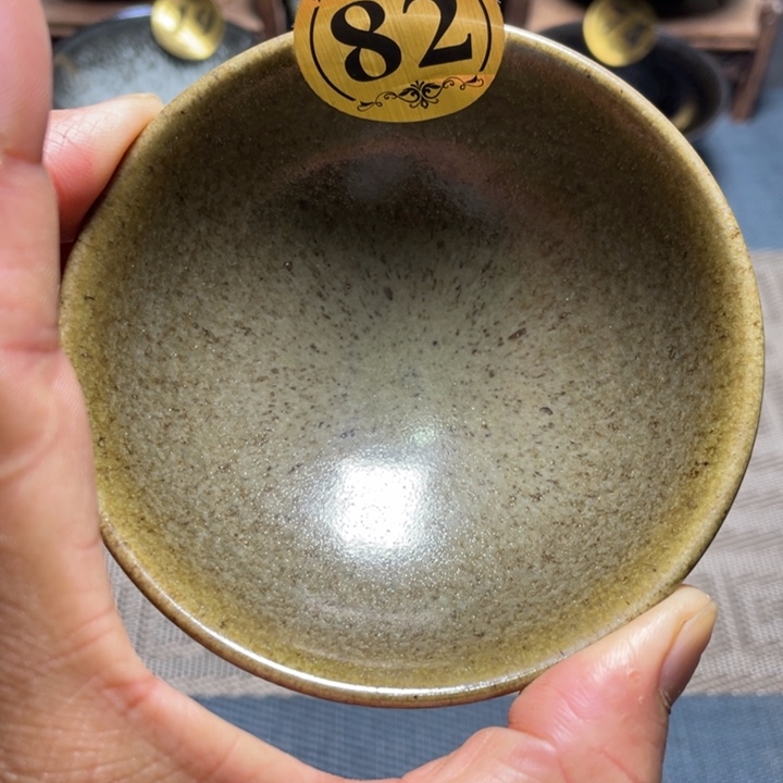 【闪购商品】茶盏柴烧建盏主人杯