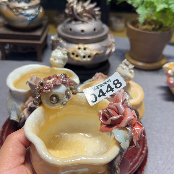 依**曦柴烧茶器，纯手工制作