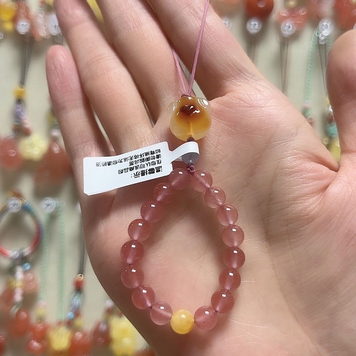 南红玛瑙未镶嵌吊坠(不含链)