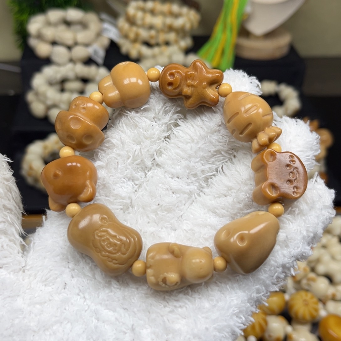 菩提根/象牙果吊坠2.1742混搭风化