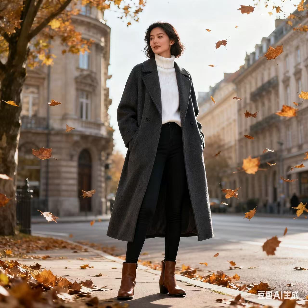 F631-F640【诗尔服饰】秋冬厚外套 颗粒绒 棉服 大衣 西装通勤款