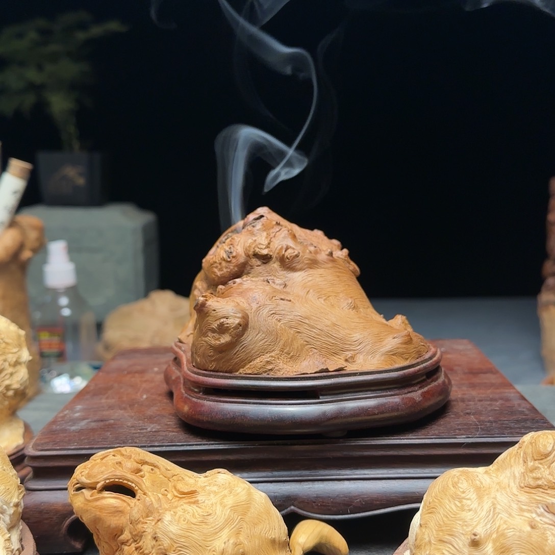 荔枝木聖*荔枝树香炉3467902