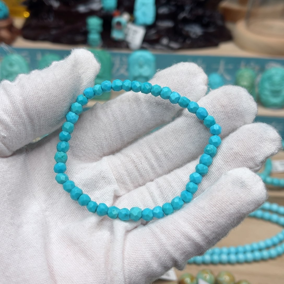 绿松石尺寸4.5未镶嵌