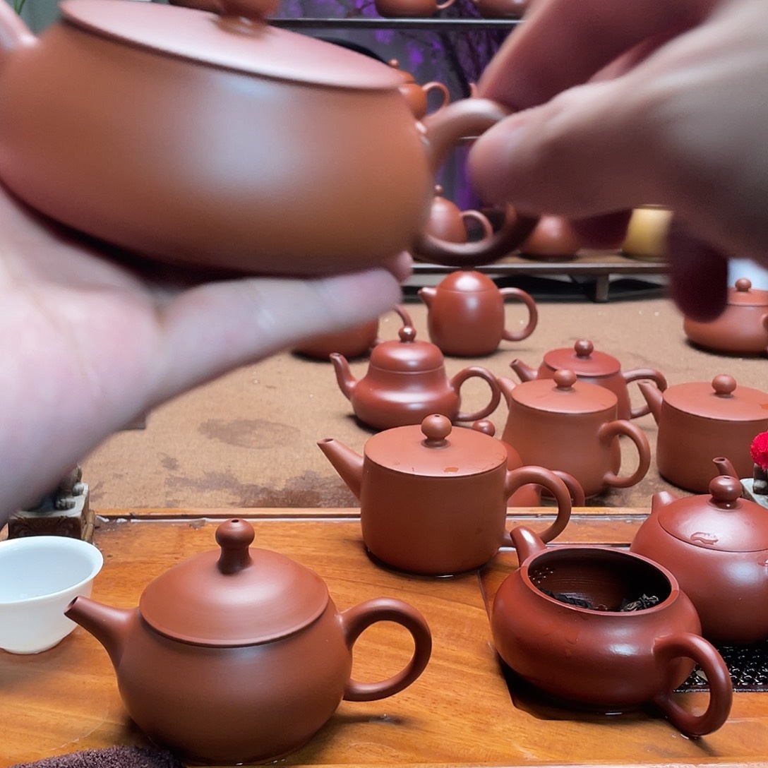 紫砂茶壶小*阳超薄明炉170cc