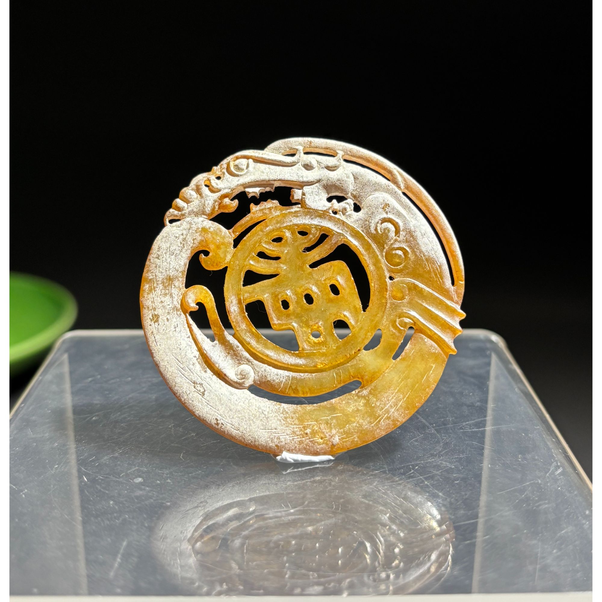 库出/汉风格/龙形环佩/123880011