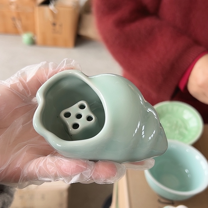 小米茶器龙泉青瓷