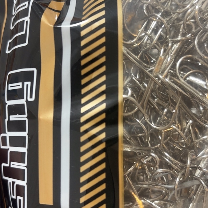 银色三本钩共100只