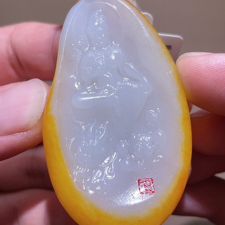 和田玉把件未镶嵌D1 