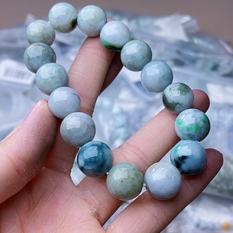 未镶嵌手串翡翠91