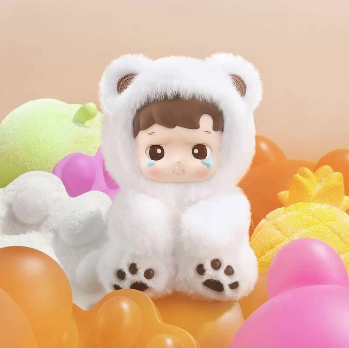 [啵啵代拆]HACIPUPU小熊软糖系列毛绒盲盒搪胶公仔礼物挂件