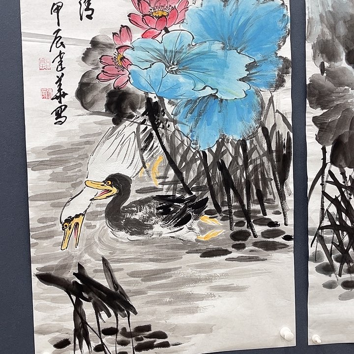 国画用****3郭建华花鸟画