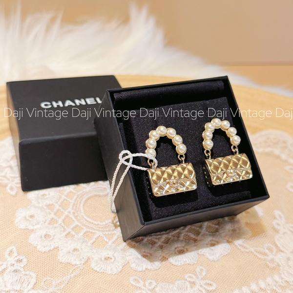 大吉中古/Chanel香奈儿包包耳钉