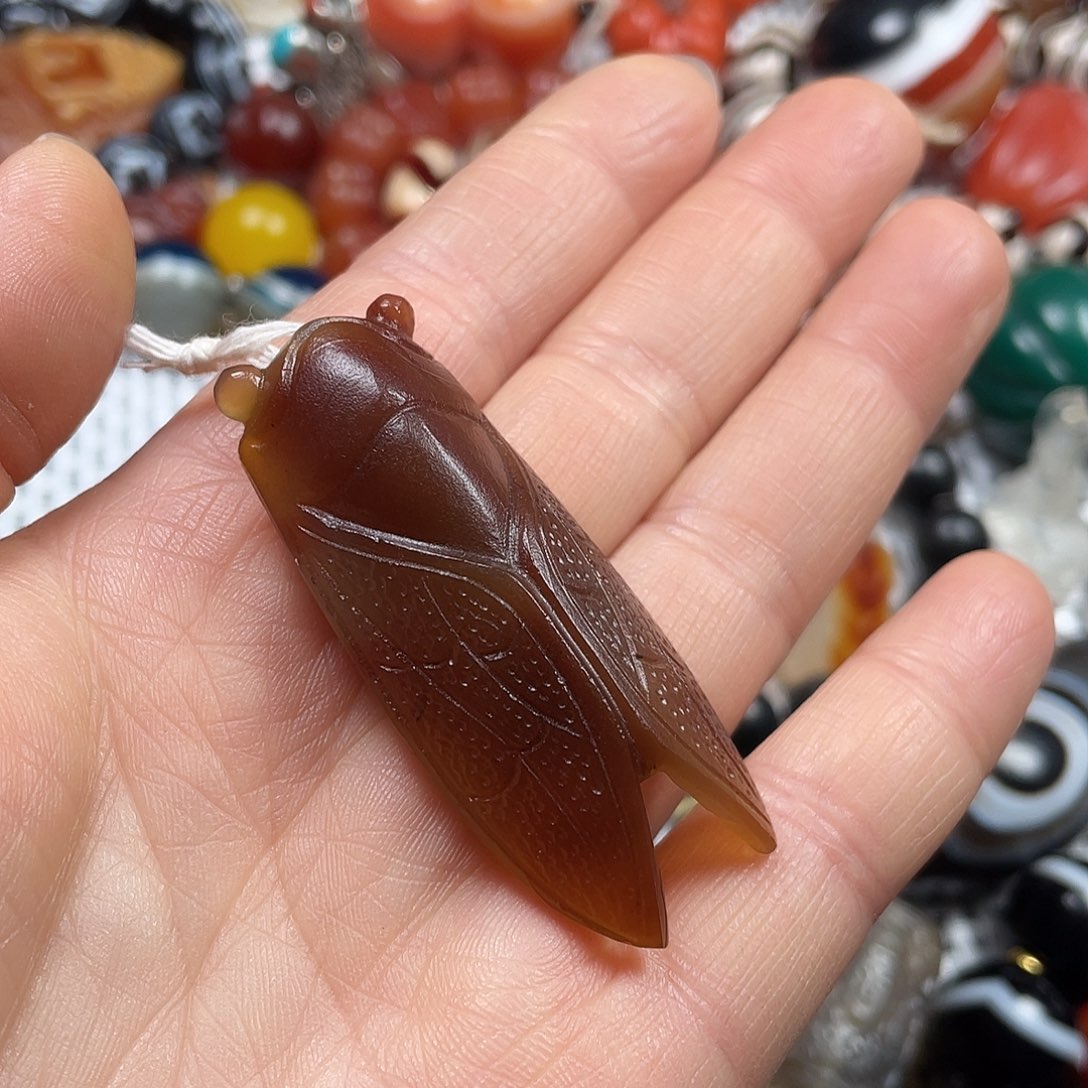 玛瑙/玉髓未镶嵌挂件