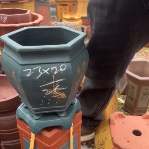 紫砂花盆紫砂花盆盆景盆栽