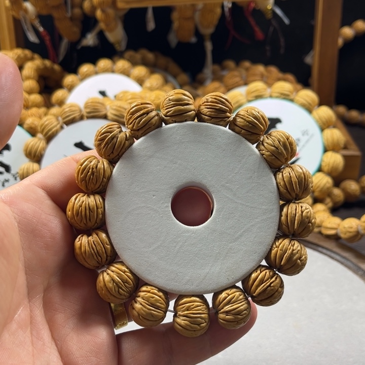 桃核手串16尺寸野芭蕉