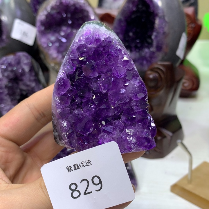 水晶紫水晶未镶嵌L****?829