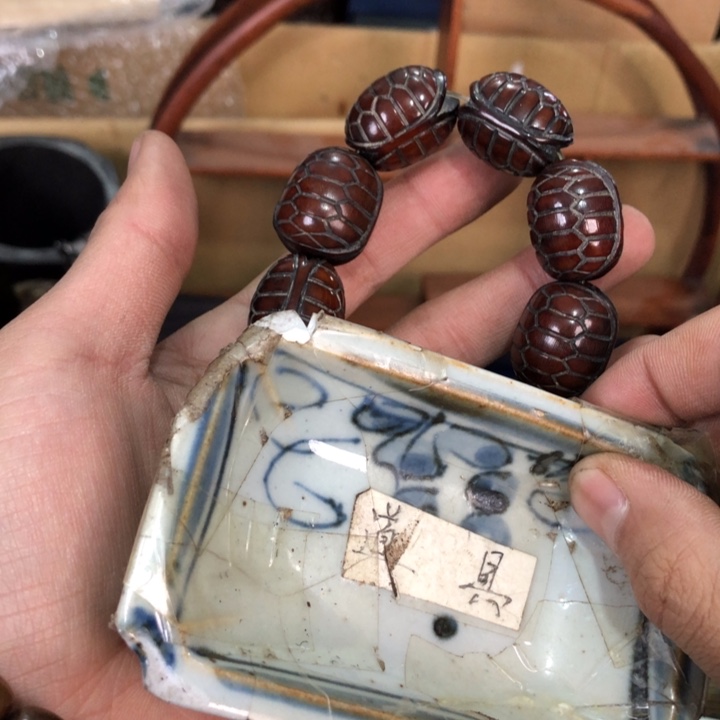 陶瓷孤品单件车里拍