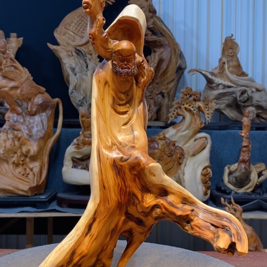 柏木（崖柏）根雕摆件