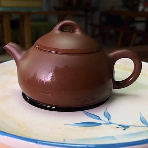 紫砂茶壶Q**糖宜兴紫砂瓢全手紫泥壶