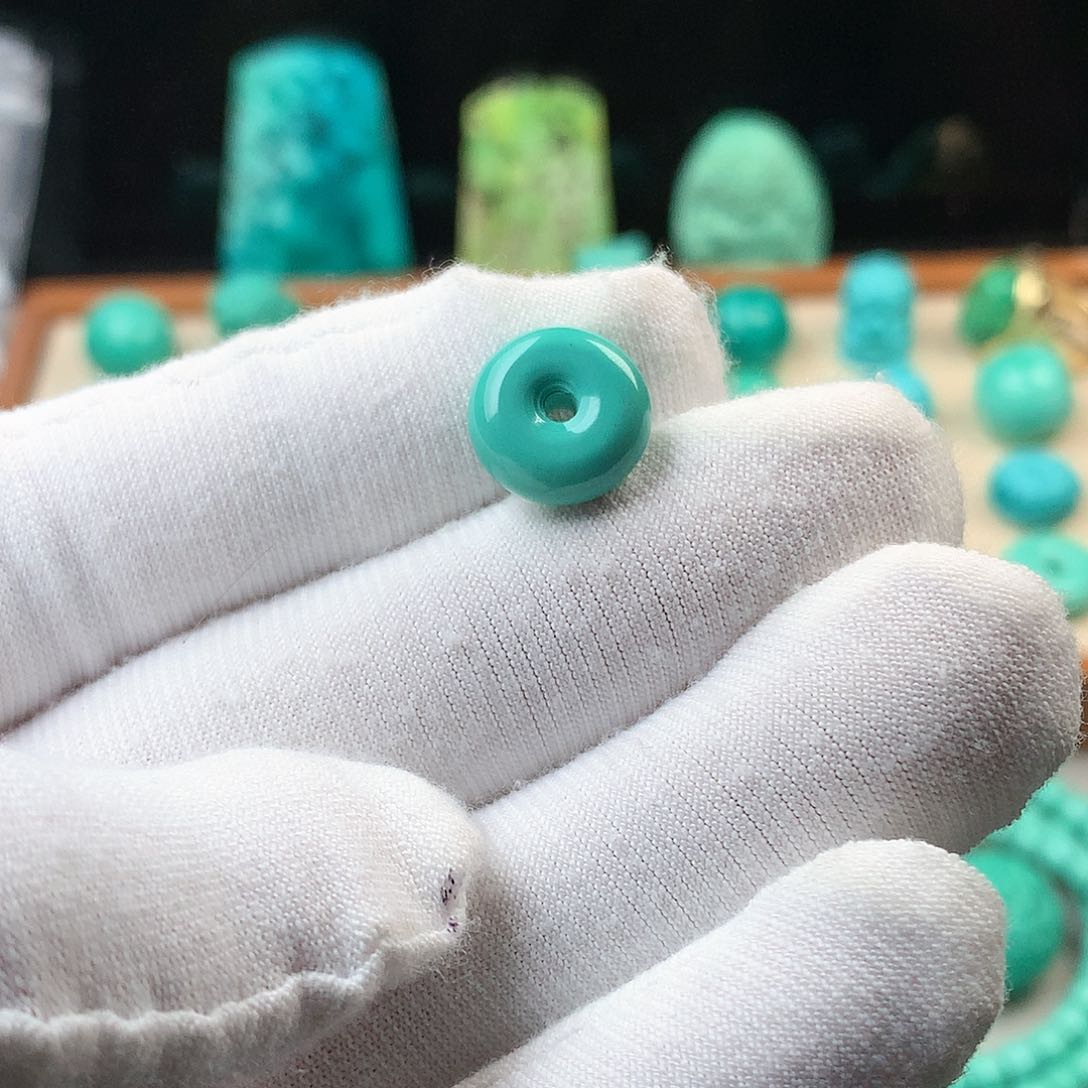 湖北原矿12mm光面平安扣